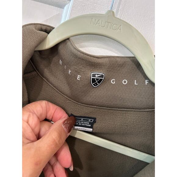 NIKE GOLF TIGER WOODS COLLECTION FIT DRY. 1/4 ZIP PULLOVER - Picture 5 of 8